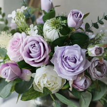 Load image into Gallery viewer, Free-Form Bridal Bouquet in Lavender and Lilac, Fairytale-like Charm Wedding Bouquet