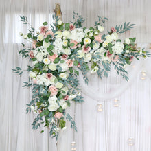 Load image into Gallery viewer, Wedding Arch Flowers in Dusty Pink, Blush & White, Dreamy Garden Décor