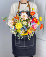 Load image into Gallery viewer, Free-Form Wedding Bouquet with Wildflowers, Colorful Bridal Bouquet
