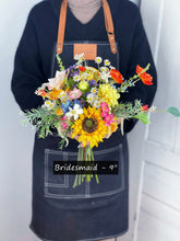 Load image into Gallery viewer, Wildflowers Wedding - Boho Bridal Bouquet,Bridesmaid Bouquet, Made with Artificial Wildflowers, Ranunculus,Sunflowers, Jasmine,Poppy, Dahlia, Daisy
